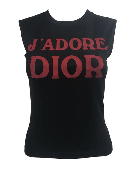 j'adore Dior top vintage